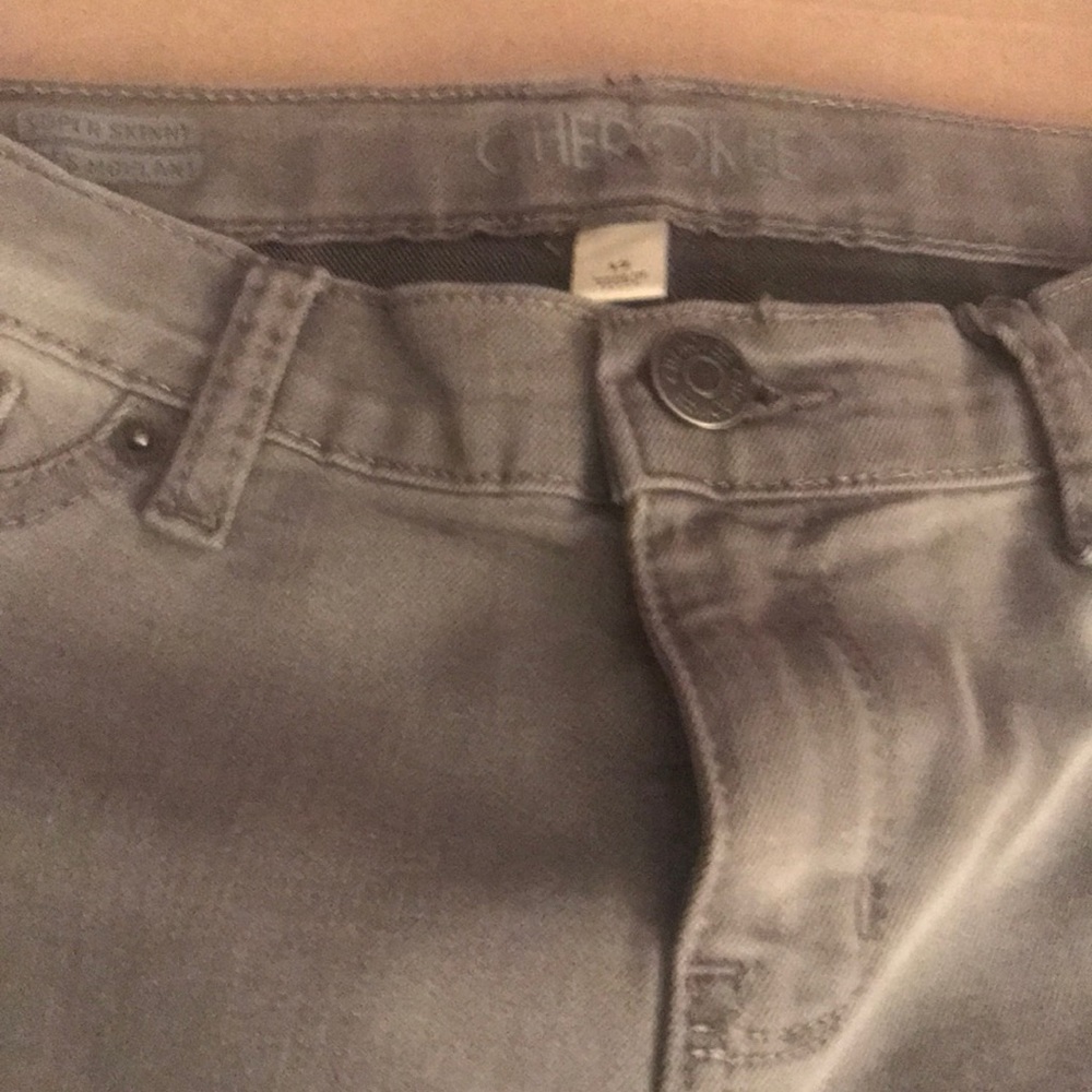 Cherokee ladies gray jeans!